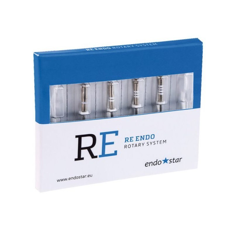 Pilniki RE Re Endo ASS. op.4 шт. Poldent