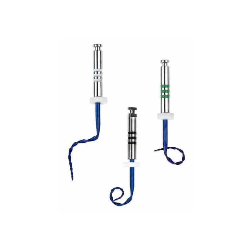 Pilniki E3 Azure Big op.6 шт. Poldent