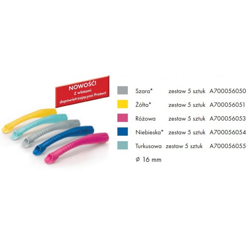 Наконечники для всасывания Petito 16 мм. op.5 шт. Durr