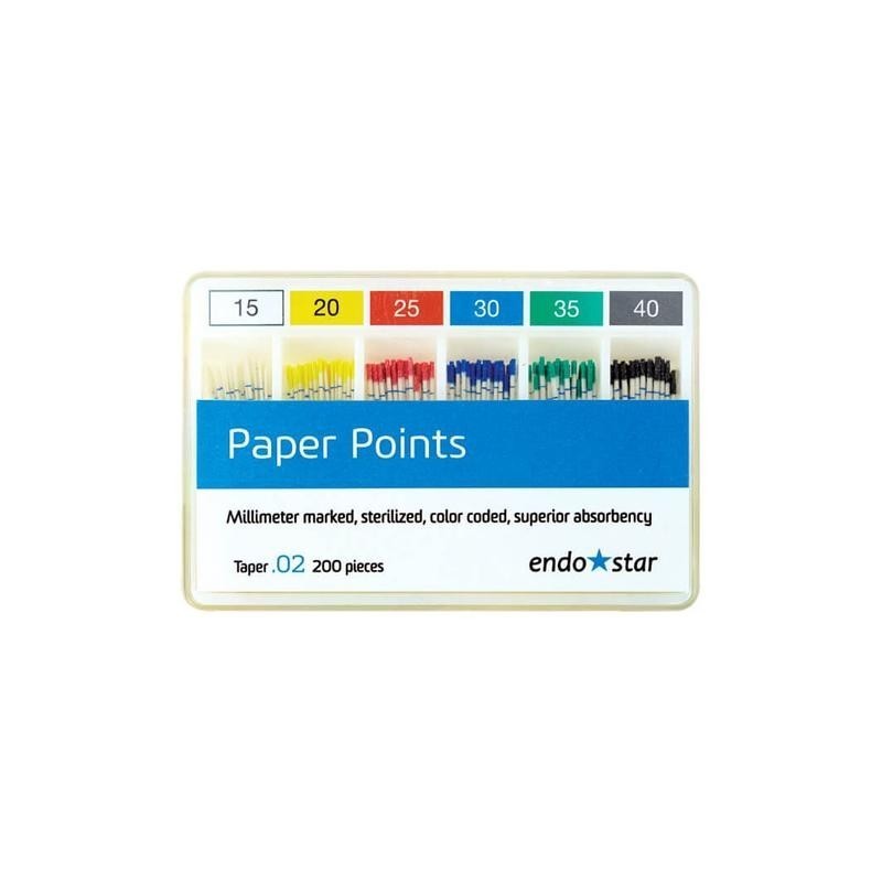 Откалиброванные бумажные стаканчики op.120 шт. Endostar