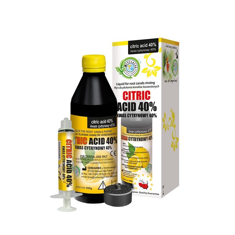 Лимонная кислота 40% op. 400 г.