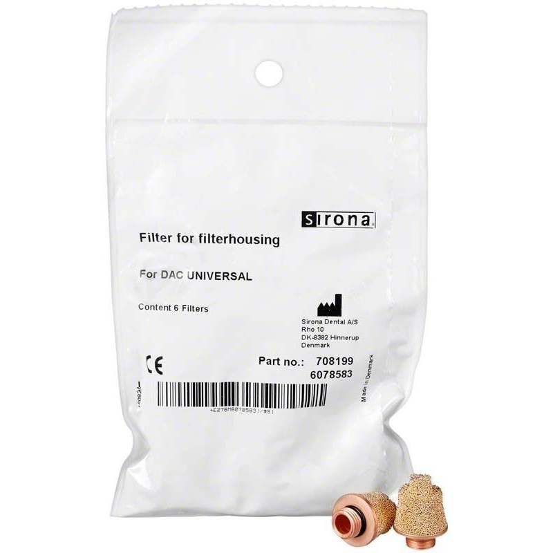 Фильтр для автоклава DAC Universal op.6 шт. Sirona