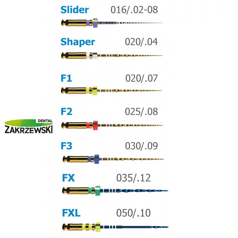 Protaper Ultimate отдельные размеры op. 3 шт. Maillefer
