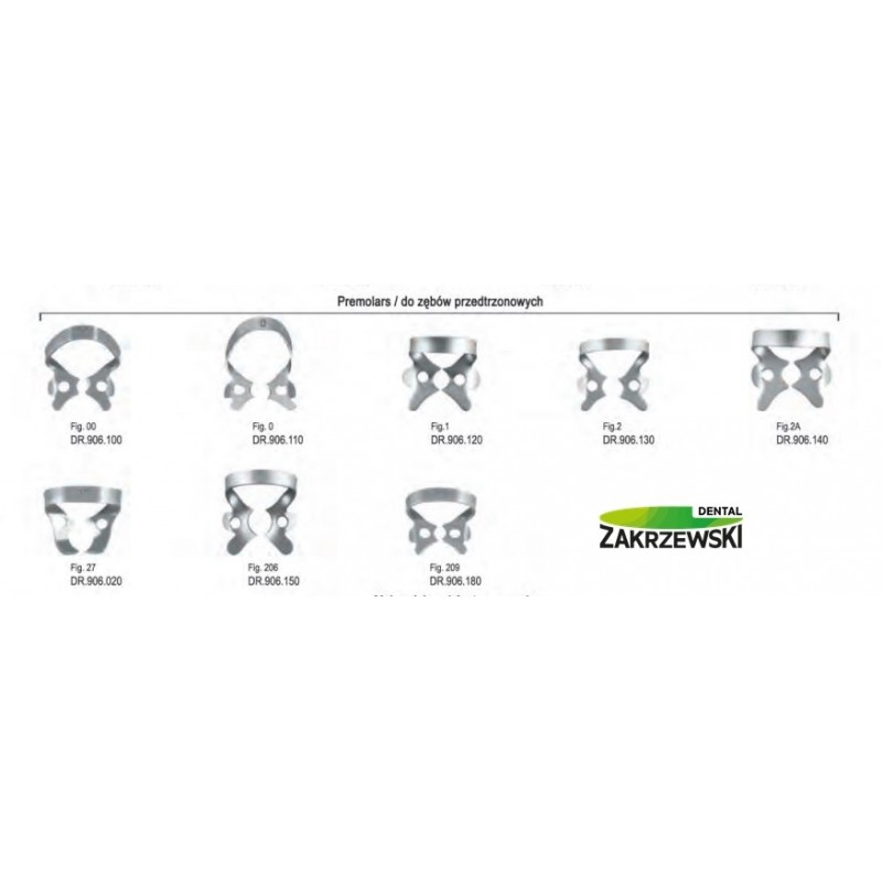 1шт пряжка для коффердама. Falcon
