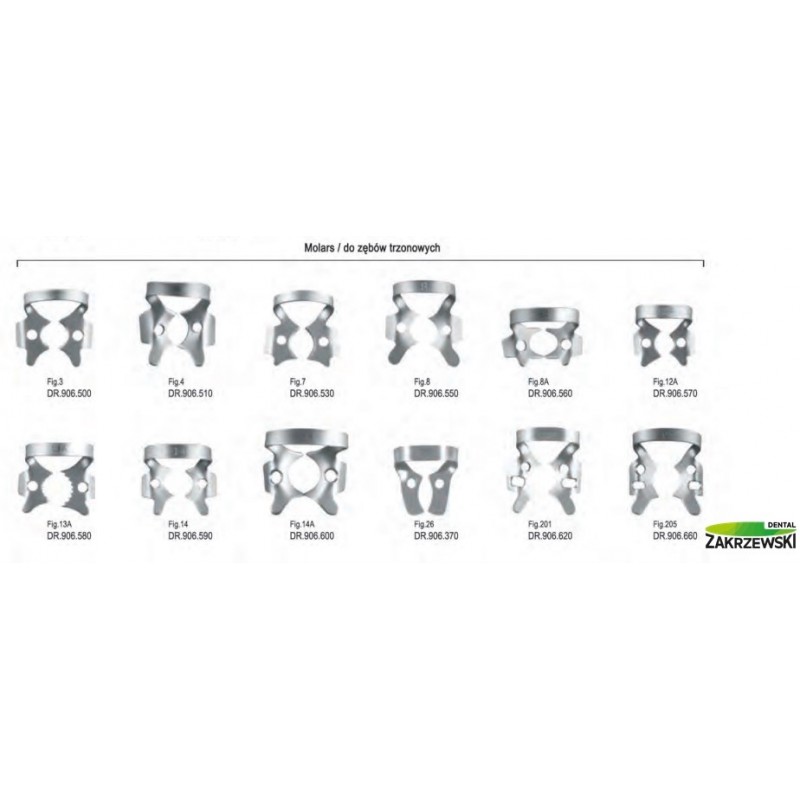 1шт пряжка для коффердама. Falcon