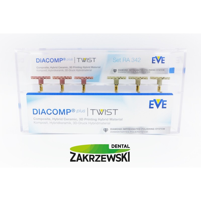 Gumki spiralne Diacomp Plus Twist ASS op.6 шт. ЕВА