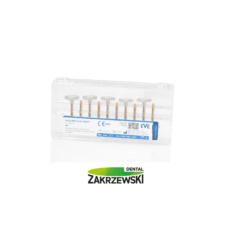 Спиральные резинки Diacomp Plus Twist бежевые op.10 шт. ЕВА