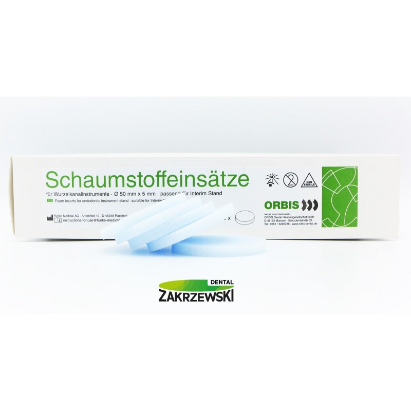 Губки для чистки Эндо 50 мм. х 5 мм. op. 50 шт. Orbis