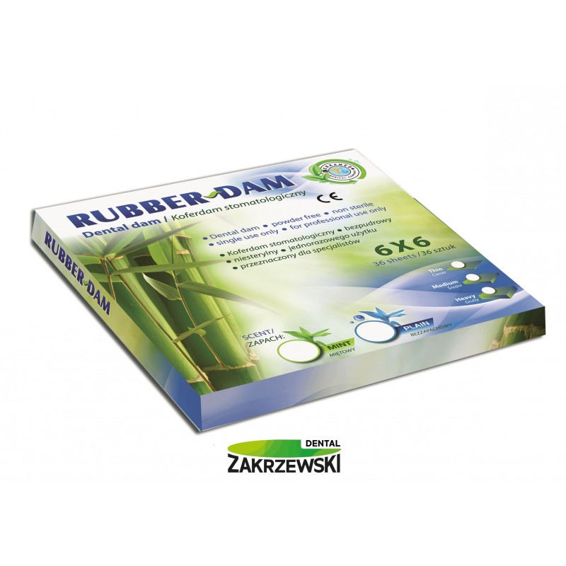 Koferdam Rubber Dam 15x15 cm.op.36 шт. Церковь