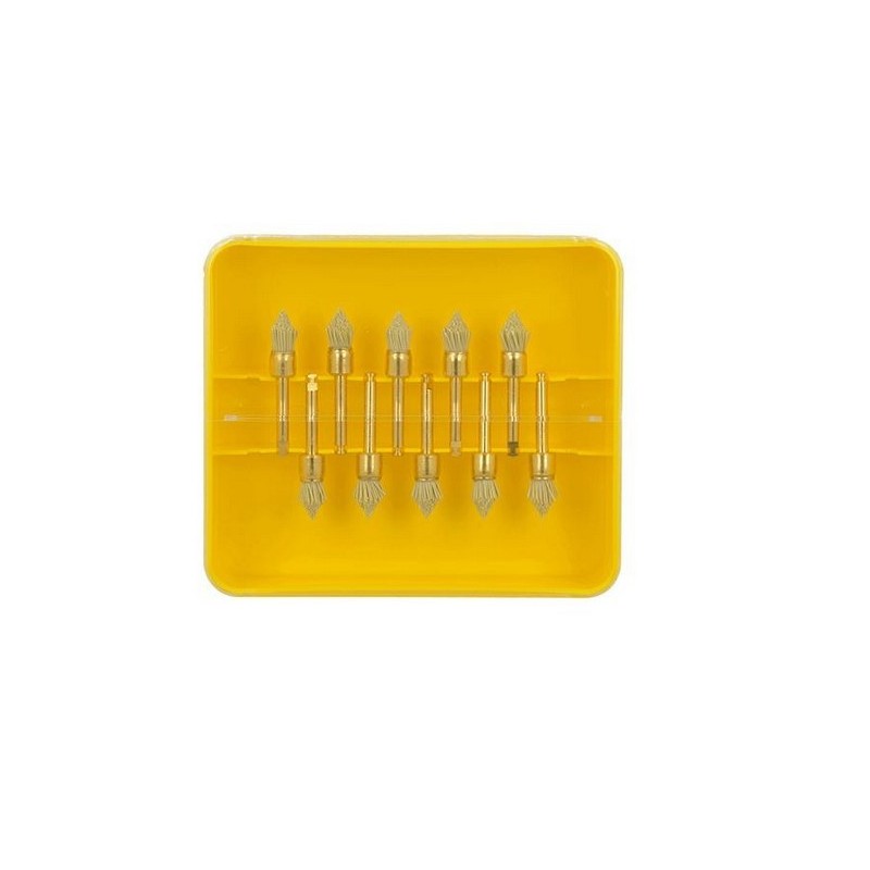 1шт золотая полировальная щетка. Стоддард