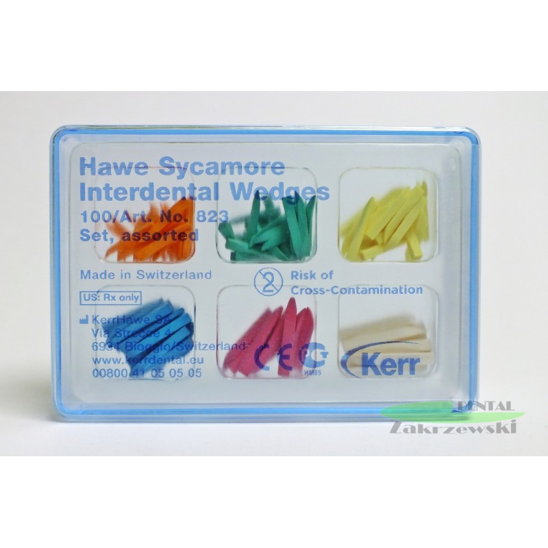 Деревянные клинья Ass NR.823 op.100 шт. Kerr