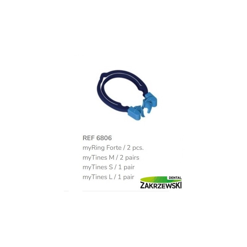MyRing Forte 6806 op. 2 шт.+ myTines 4 пары Polydentia
