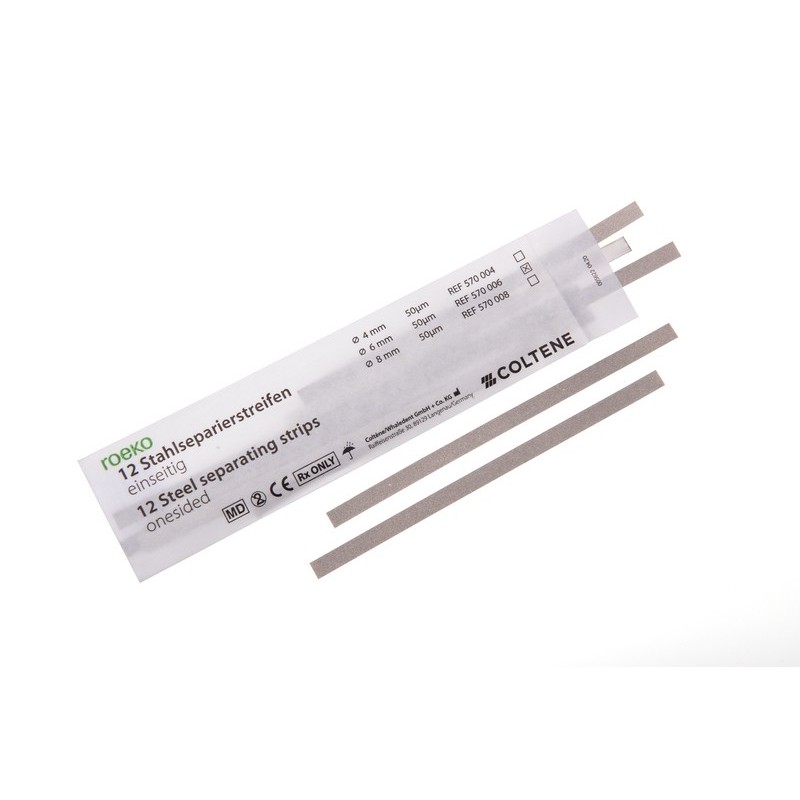 Металлические абразивные полоски 4 мм. op.12шт. Diatech