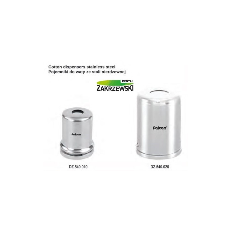 Маленький или большой контейнер для ваты из нержавеющей стали