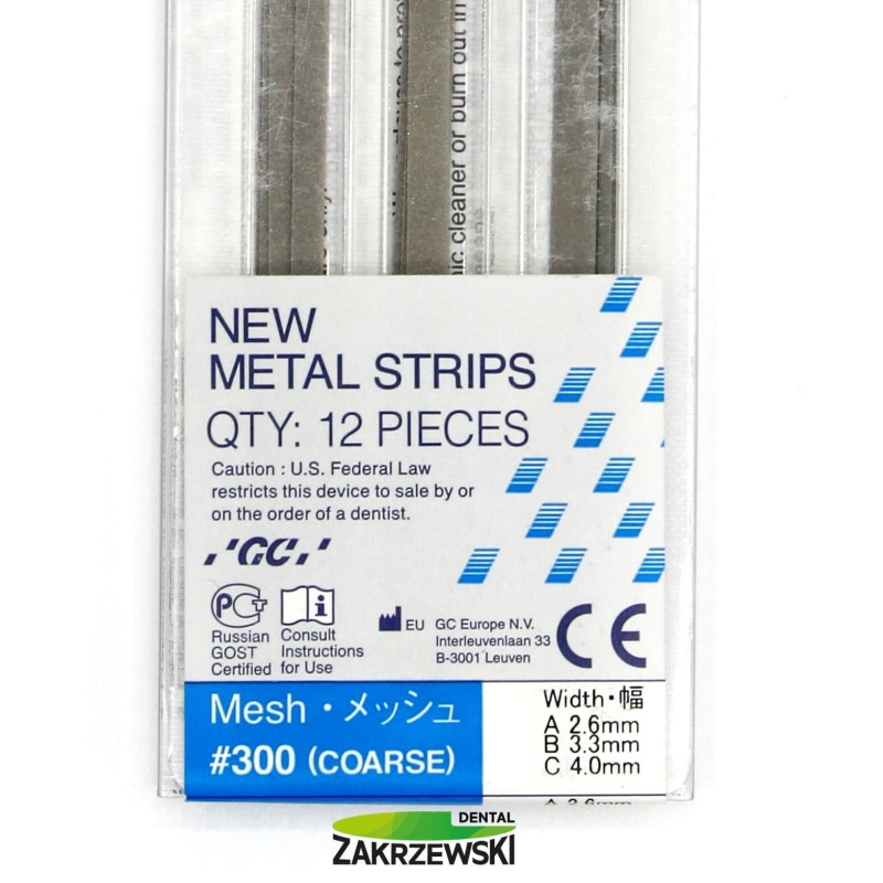 New Metal Strips Coarse металлическая абразивная лента op. 1 шт. GC