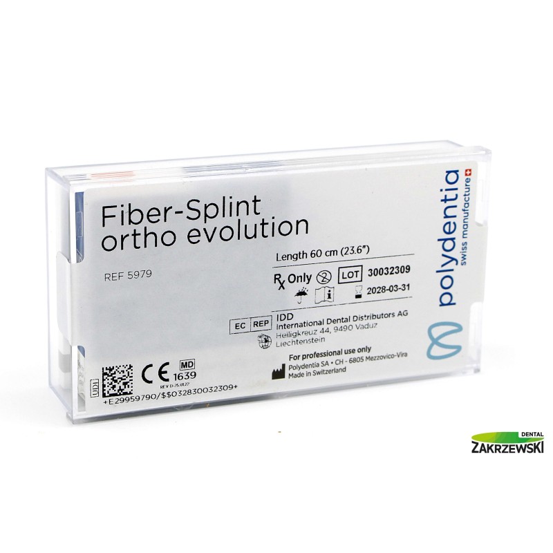 Fiber Splint Ortho Evolution 5979 szer.2 mm.длина 60 см. Polydentia