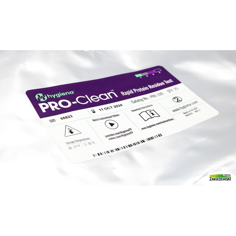 Тесты на остатки белка Pro-Clean Pro100 op.1 шт.