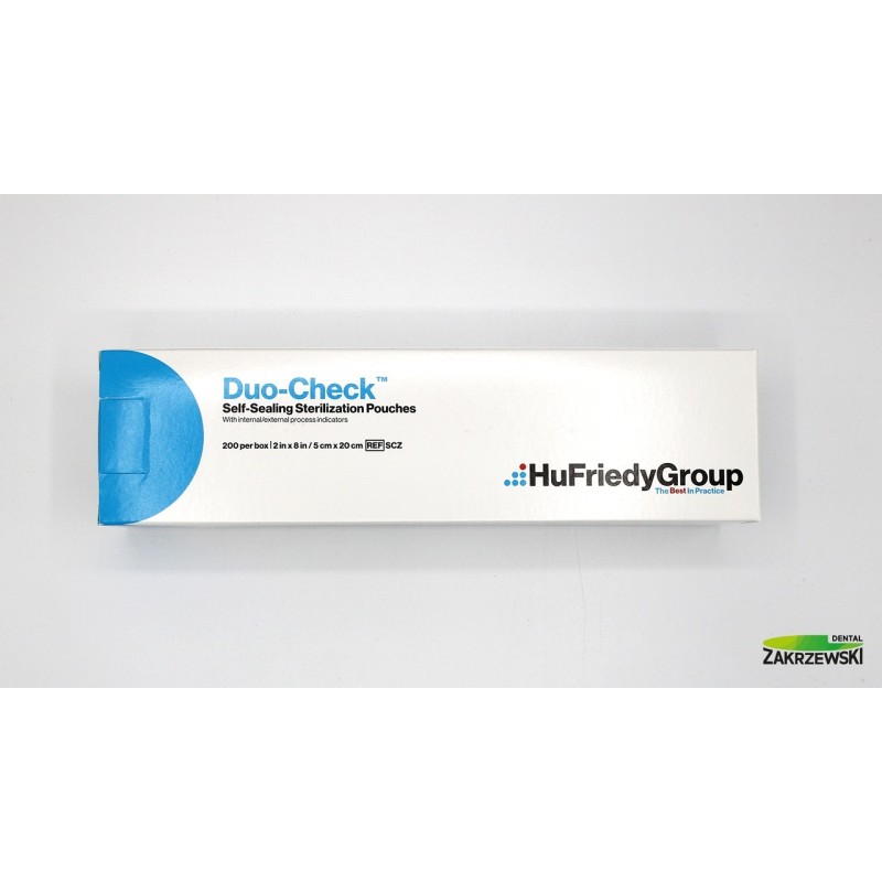 Стерилизационные пакеты 5 x 20 см op.200шт. Crosstex