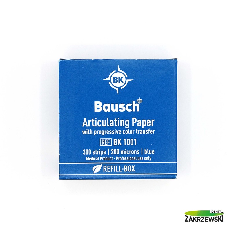 Калька BK 1001 синяя 200 mic. op. 300 шт. Bausch