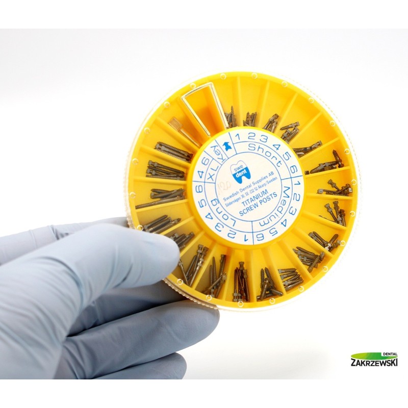 Титановые палочки Ass. op. 120 шт.+ ключ Swedent