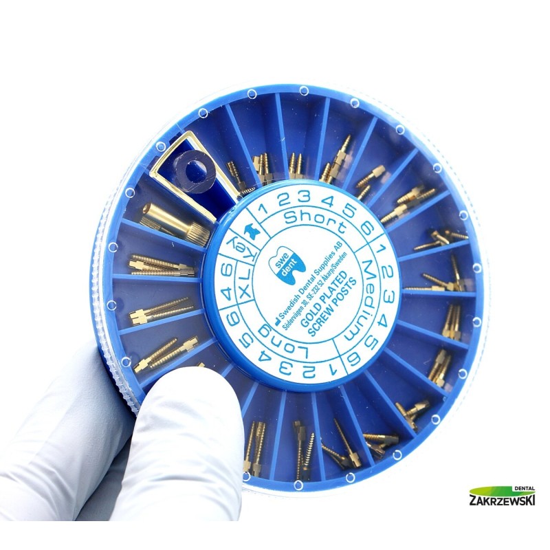 Позолоченные Ass палочки. op. 60 шт.+ ключ Swedent