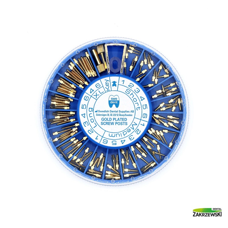 Позолоченные Ass палочки. op.120 шт.+ ключ Swedent