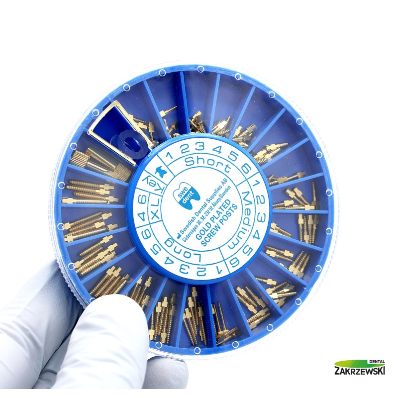 Позолоченные Ass палочки. op.120 шт.+ ключ Swedent