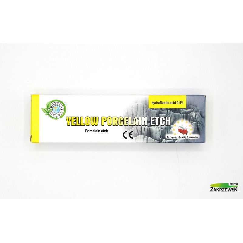 Yellow Porcelain Etch 2ml Cerkamed