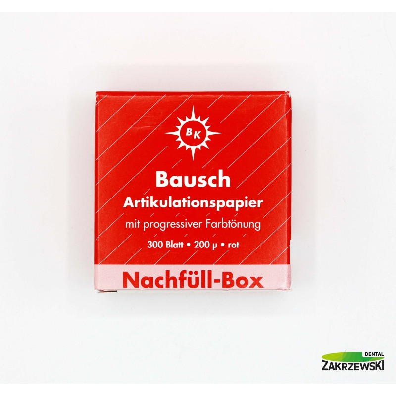 Калька BK 1002 красный 200 mic. op.300 шт. Bausch