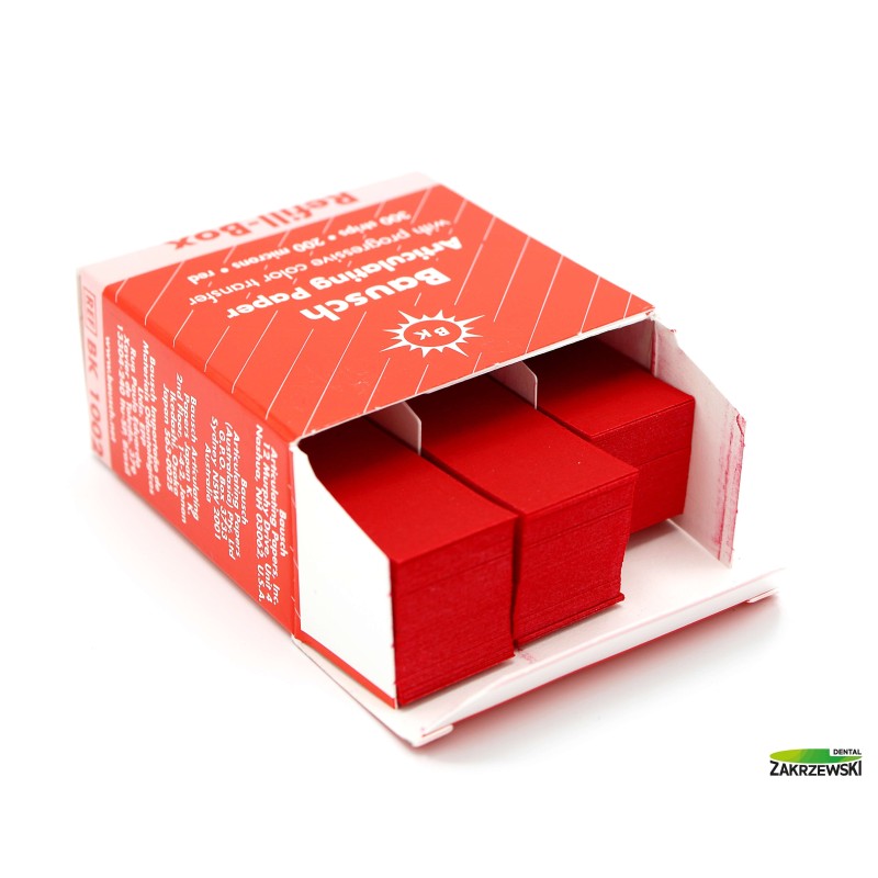 Калька BK 1002 красный 200 mic. op.300 шт. Bausch