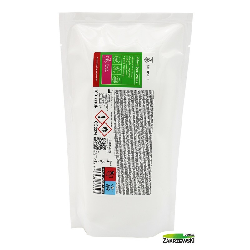 Velox салфетки-картридж op. 100 шт. Medisept