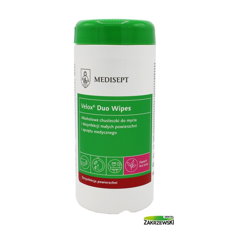 Velox салфетки в трубке op. 100 шт. Medisept