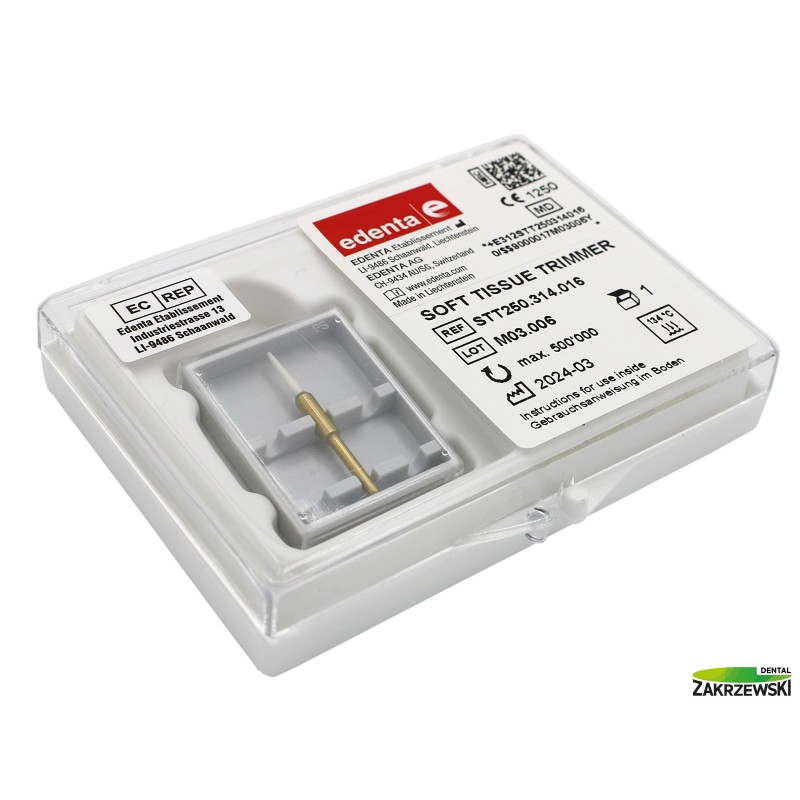 Сверло для мягких тканей op. 1шт. Эдента