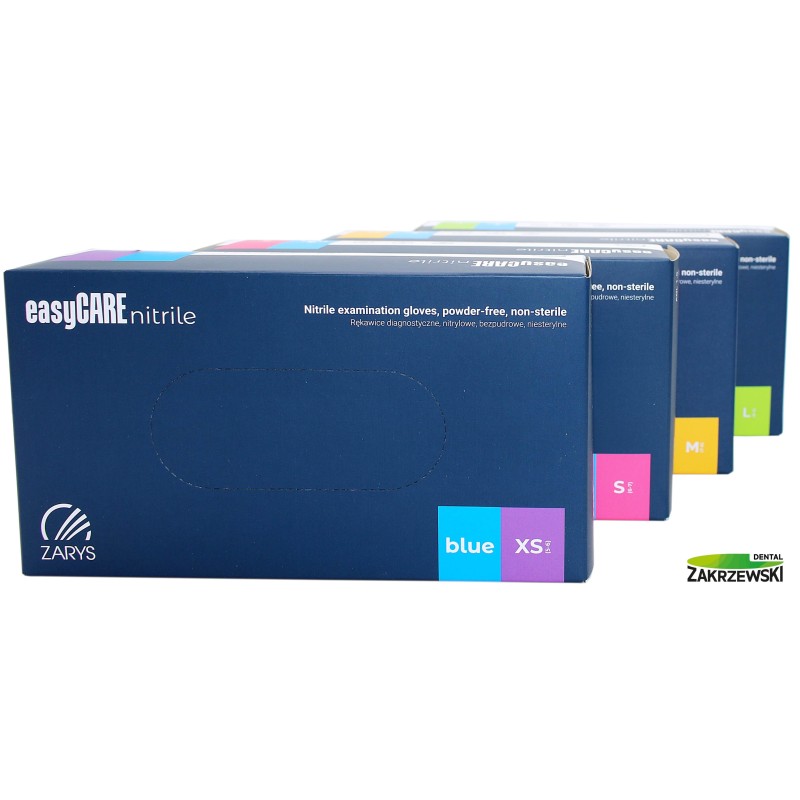 Нитриловые перчатки EasyCare Blue op.100 шт. Набросок