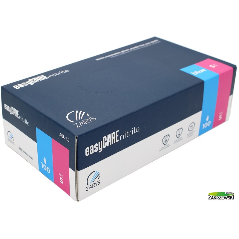 Нитриловые перчатки EasyCare Blue op.100 шт. Набросок