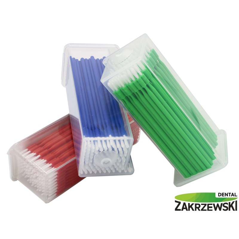 Кисти для склеивания длинные op. 100 шт. Falcon