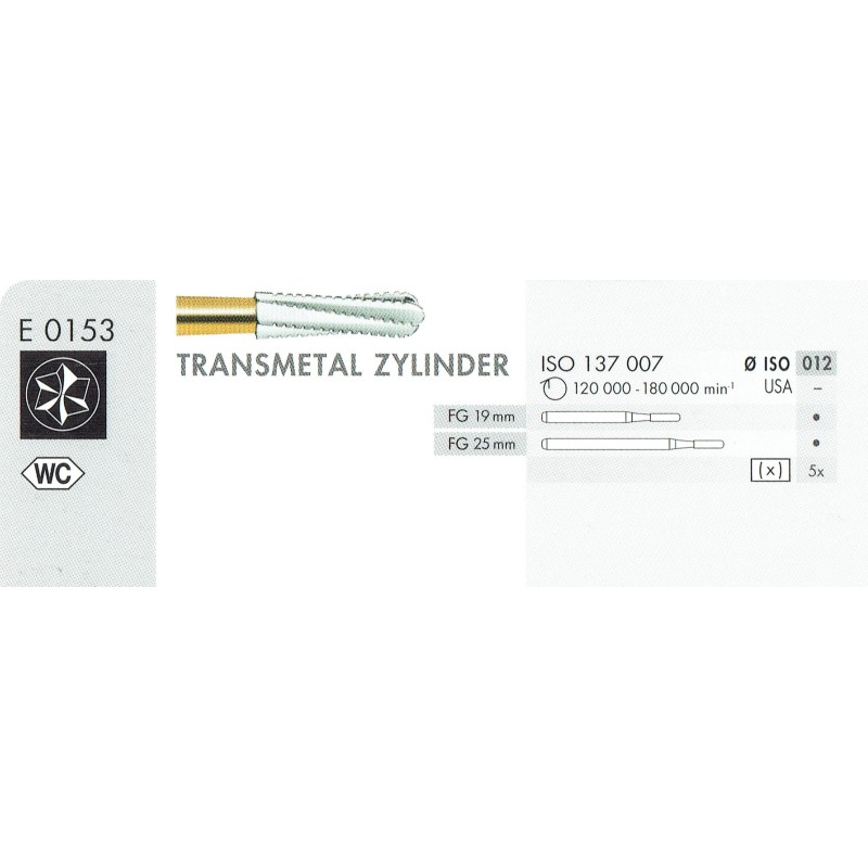 Сверло Transmetal для коронки E0153 Maillefer