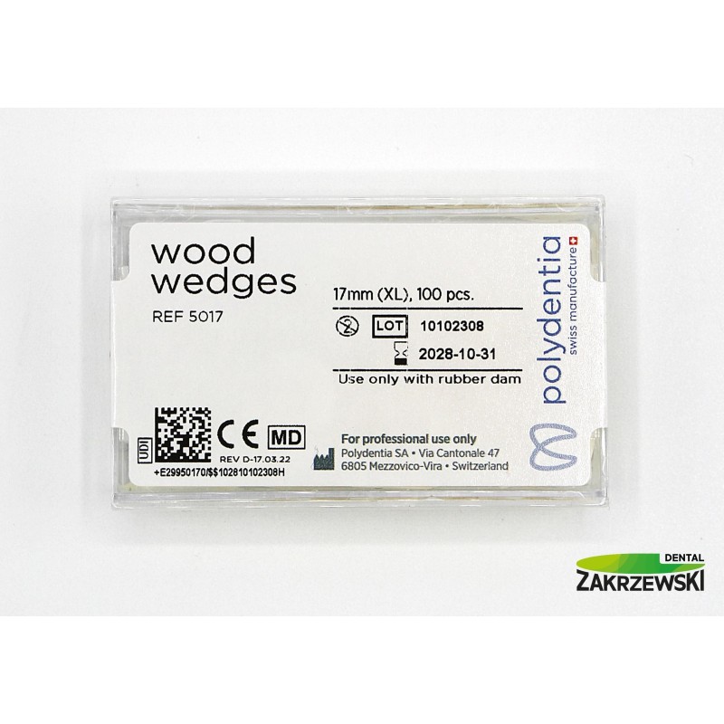 Полидентия деревянные клинья 100шт.