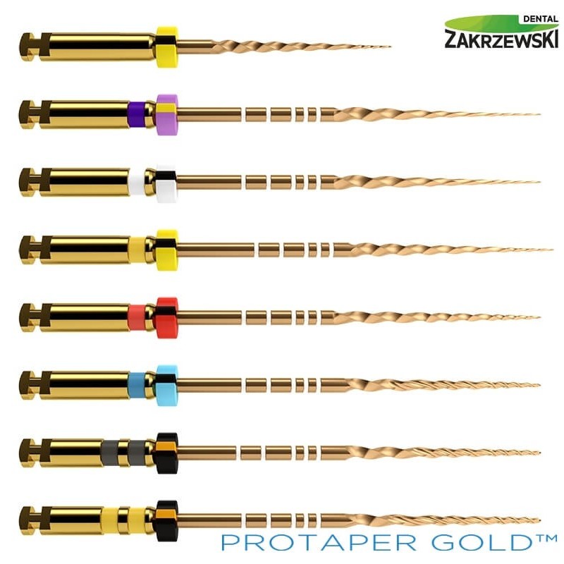 Protaper Gold 25mm op. 6 шт Maillefer