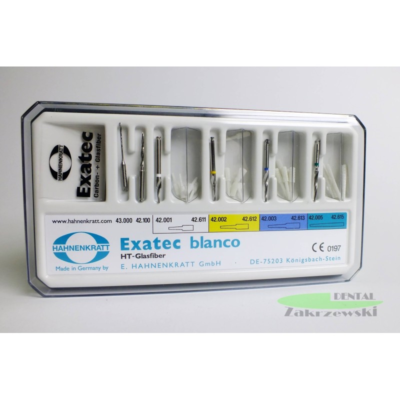 Палочки Exatec Blanco набор 42600 20шт.+6 dryli Hahnenkratt