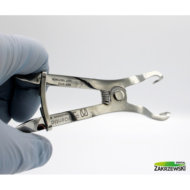 Kleszcze QuickRing Forceps Polydentia 5702