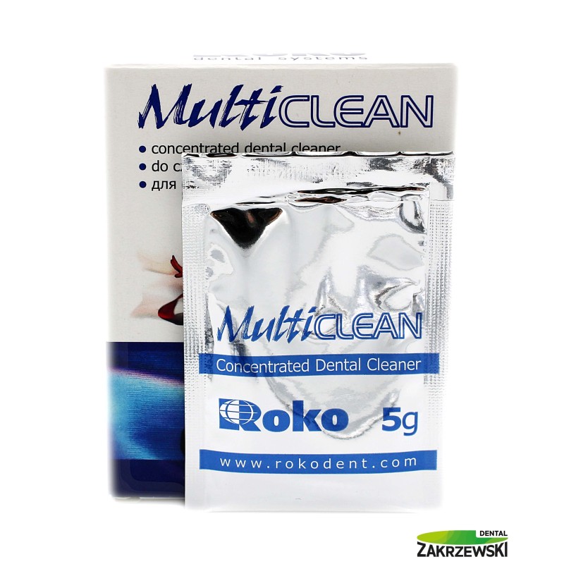 MultiCLEAN протез чистящий порошок 5x5 г ROKO