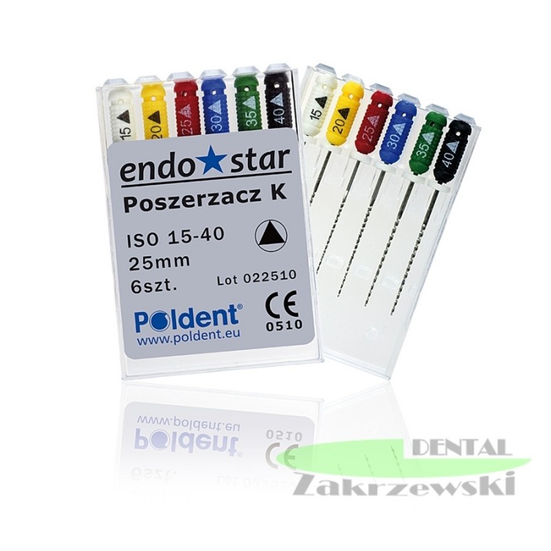 Расширители K 31 мм/28 мм/25 мм/21 мм. op.6 шт. Poldent