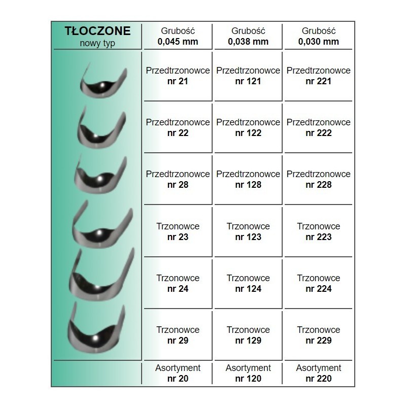 Металлические полосы с тиснением конопля op.30 шт.